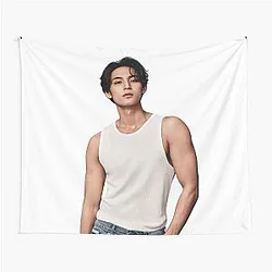Kpop Seventeen Mingyu Photo Tapestry