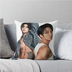K-Pop Seventeen Mingyu Hot Photoshoot Throw Pillow