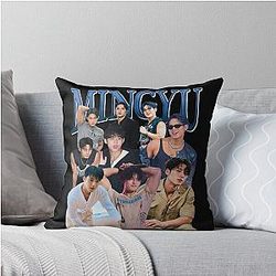 Mingyu Vintage Throw Pillow