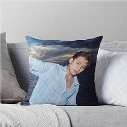 CXM MINGYU and Coups - Hype Vibes (SEVENTEEN KPOP) Throw Pillow