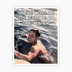 Mingyu swimming