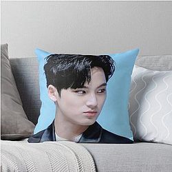 Mingyu Seventeen Throw Pillow