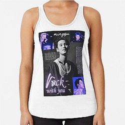Kim Mingyu Seventeen Racerback Tank Top