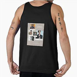 Seventeen Mingyu Collage Art Tank Top