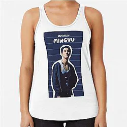 Seventeen Mingyu Racerback Tank Top