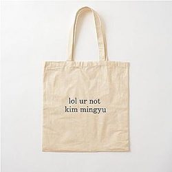 Kim Mingyu Cotton Tote Bag