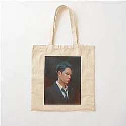 SEVENTEEN's MINGYU Mansae Fan Art Cotton Tote Bag