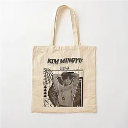 KIM MINGYU SEVENTEEN Cotton Tote Bag