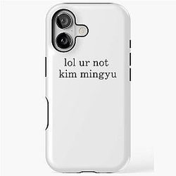 ur not kim mingyu iPhone Tough Case