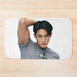 Kpop Mingyu Seventeen Idol Bath Mat