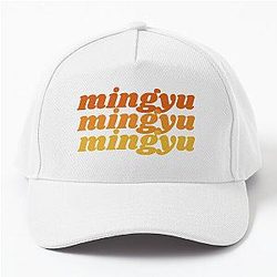 SEVENTEEN 
MINGYU 
K-pop member 
Baseball Cap