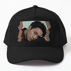 Kim Mingyu Korean Kpop Retro Color Oil Paint Design Baseball Cap