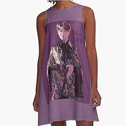 Purple Utopia A-Line Dress