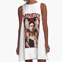 Mingyu vintage bootleg A line Dress