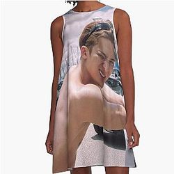 CXM Mingyu and Seventeen - Hype Vibes A-Line Dress