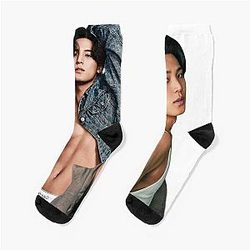 Kpop Seventeen Mingyu Hot Photoshoot Socks