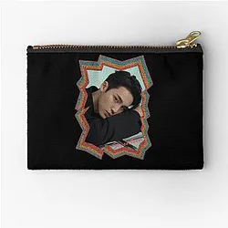 Kim Mingyu Seventeen Korean Kpop Retro Color Oil Paint Design Zipper Pouch