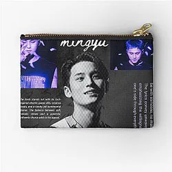 Kim Mingyu Seventeen Zipper Pouch