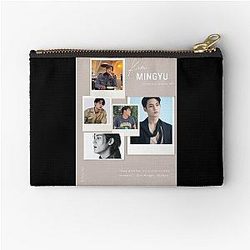 SEVENTEEN MINGYU COLLAGE ART Zipper Pouch