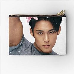 K-pop Mingyu Seventeen Coquette Zipper Pouch