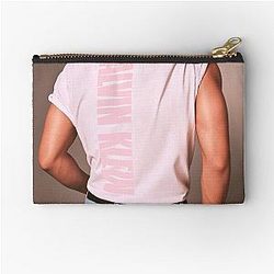vintage denim Zipper Pouch