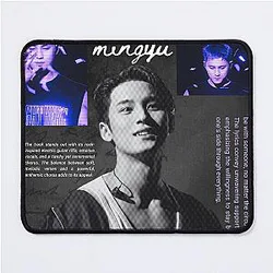 Kim Mingyu Seventeen Mouse Pad