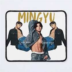 Mingyu - K-Pop Fanart Inspired by SEVENTEEN Mouse Pad