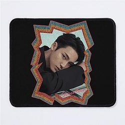 Kim Mingyu Seventeen Korean Kpop Retro Color Mouse Pad