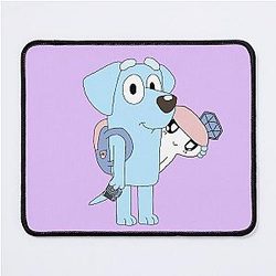 Kim Mingyu as Lucky from Bluey Mousepad