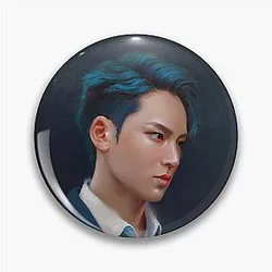 SEVENTEEN's MINGYU - Mansae Fan Art Pin