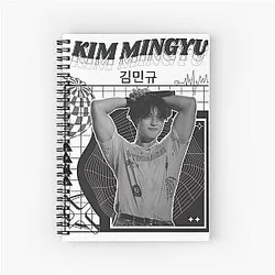 KIM MINGYU SEVENTEEN Spiral Notebook
