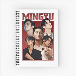 Mingyu vintage tee Spiral Notebook
