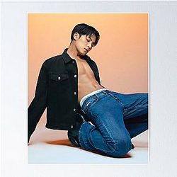 SEVENTEEN Mingyu Calvin Klein Poster