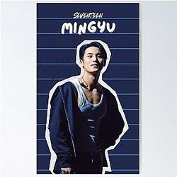 Seventeen Kim Mingyu Poster
