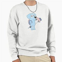 Kim Mingyu as Lucky Bluey Pullover Sweatshirt