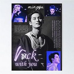 Kim Mingyu Seventeen Poster