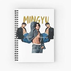 Mingyu - K-Pop Fanart Inspired by SEVENTEEN Notebook