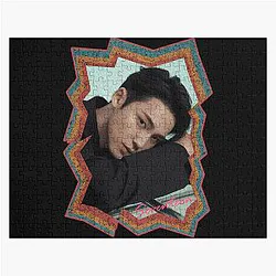 Kim Mingyu Seventeen Korean Kpop Retro Color Oil Paint Jigsaw Puzzle
