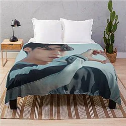 Mingyu from Hot mv Throw Blanket