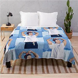 Mingyu, Kim, Svt, Gose, Carat, Korean, Kpop, Cute Throw Blanket