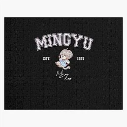Mingyu 1997 Seventeen Member Shirt, Seventeen World Tour 2022 Be The Sun Shirt, Seventeen Unisex Shirt Jigsaw Puzzle