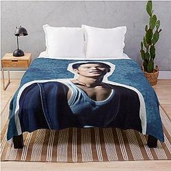 Seventeen Kim Mingyu Throw Blanket