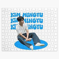 Seventeen Kim Mingyu K-pop Fanart Jigsaw Puzzle