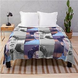 SEVENTEEN Mingyu Divided Photo Throw Blanket