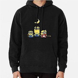 8-Bit Minions Pullover Hoodie
