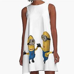 Minions A-Line Dress