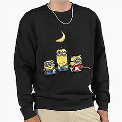8-bit Minions Pullover Sweatshirt