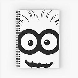 Minion Lovers Spiral Notebook