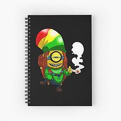 Minions Color Spiral Notebook