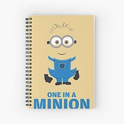 Minions - One In a Minion Spiral Notebook